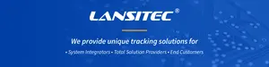 Lansitec industrial recarga Bateria outdoor tracking ble Lora BLE crachá tracker