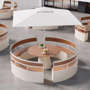 Set di Tavolo e <span class=keywords><strong>Sedie</strong></span> <span class=keywords><strong>da</strong></span> Giardino Impermeabile per Esterni <span class=keywords><strong>con</strong></span> Ombrellone, Produzione OEM ODM all'Ingrosso - Product Image 1