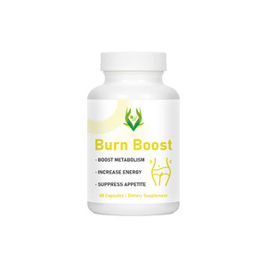 Natural Burn Boost Capsules Contains Green Tea With Raspberry Ketone Suppress Appetite Increase Energy Fat Boost Capsules - Product Image 1