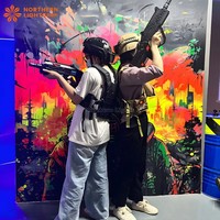 Equipo Completo Comercial de Laser Tag, Sistema de Juego Inalámbrico con Pistola y Chaleco CS