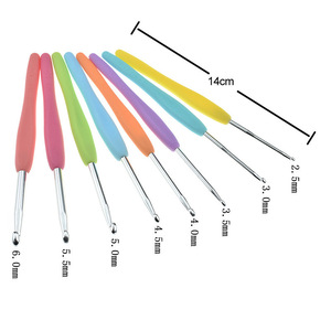 <strong>Needles</strong> Stitches Knitting Craft <strong>Case</strong> Weaving Tools Sewing Tools 57 in 1 Full Set DIY 16 Sizes Crochet Hooks - Product Image 2