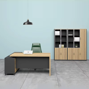 Muebles de Oficina de Diseño, <span class=keywords><strong>Escritorio</strong></span> de Oficina de Madera Moderno, Cómodo y <span class=keywords><strong>Profesional</strong></span> para CEO - Product Image 1
