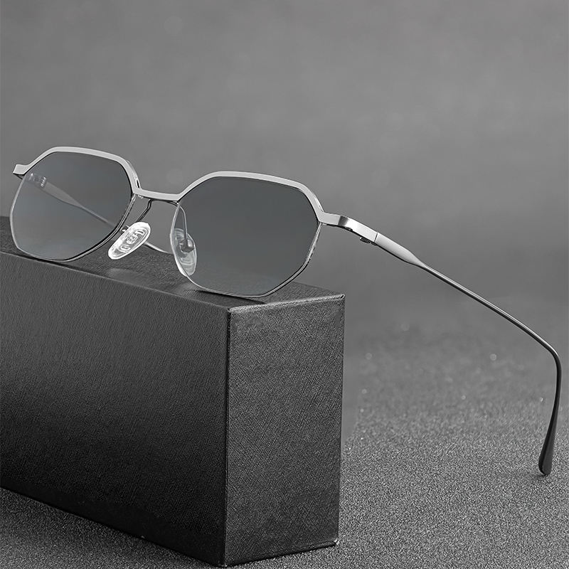 HBK Vintage Polarized Sunglasses – Half-Frame UV400 Driving & Fashion Eyewear