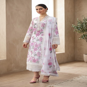 Elegante y Novedoso Shalwar Kameez de Cachemira con Bordado Gótico, Listo para Usar, Vestido Estilizado Pakistaní para Mujer, ¡Venta Caliente! - Product Image 3