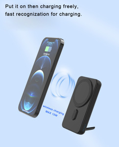 Nouvelle batterie externe sans fil magnétique pliable 10000mAh 15W <span class=keywords><strong>Chargeur</strong></span> sans fil 3 en 1 pour iPhone 15 <span class=keywords><strong>Apple</strong></span> <span class=keywords><strong>Watch</strong></span> S1-S9 ultra - Product Image 6