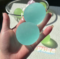Balle anti-stress en maltose, huile de coco, souple et malléable, jouet sensoriel, jouets à presser pour enfants, vente en gros