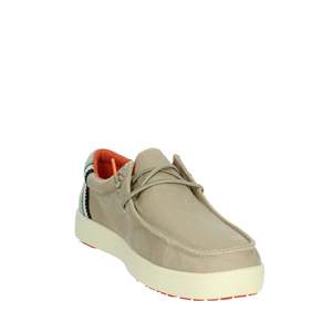 Chaussures en toile à enfiler pour homme Pitas, couleur beige, pour un usage décontracté - Product Image 5