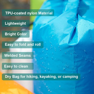 MOQ flexible, couleur, taille et logo personnalisés, sac étanche léger en TPU de 2L, 5L, 10L, <span class=keywords><strong>12L</strong></span>, 15L, 20L, 30L pour les activités de plein air et aquatiques - Product Image 2