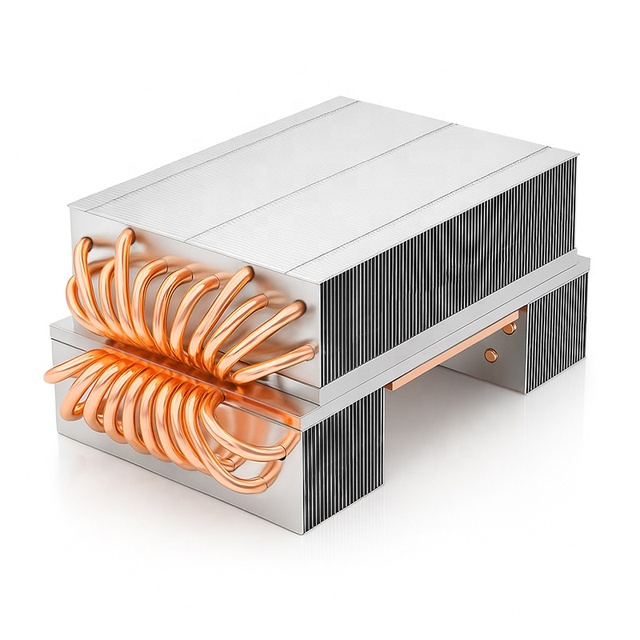 Cxb3590 Smd Custom Heatsink With Copper Base Aluminum Zipper Fin for High Power Grow Light Cob Led Cooling Passive Heat Sink