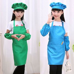 ผ้ากันเปื้อนเด็กสีขาวแบบไม่มีแขน ปรับได้ สำหรับทำกิจกรรม DIY ระบายสี งานปาร์ตี้ ใช้วัสดุโพลีเอสเตอร์/คอตตอน เป็นมิตรต่อสิ่งแวดล้อม - Product Image 3