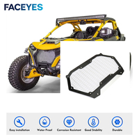 Nouvelle grille avant en métal noir FACEYES, protection de calandre, couvercle de protection, remplacement pour Can-Am Maverick R 2024+ UTV tout-terrain