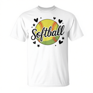 Camiseta para niñas de softbol, linda, juvenil, para jugadoras de lanzamiento rápido - Product Image 2