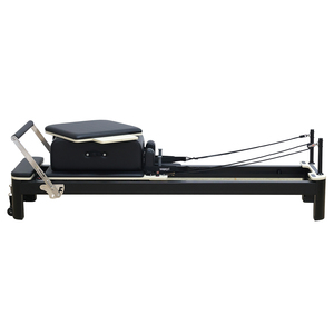 Máquina Reformer Comercial de Aluminio Negro Ajustable para Salud con Embalaje de Madera para Reformer de Aluminio Negro - Product Image 6