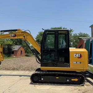 Mini-excavatrice d'occasion de 5 tonnes Cat305.5E, excavatrice de 5,5 tonnes, meilleur prix, excavatrice sur chenilles hydraulique d'occasion, EPA/CE - Product Image 2