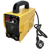 Nuevo Diseño de Máquina de Soldar Digital Inverter IGBT DC Portátil SMAW MMA Monofásica 220V Arc-200a Soldador de ARCO