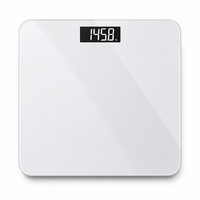 Balance de pesée corporelle numérique professionnelle de 26 cm avec écran LCD rétroéclairé, balance de salle de bain électronique haute précision, directement de l'usine