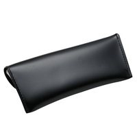 Étui à lunettes de soleil en similicuir à fente unique, anti-stress, pour rangement, cadeau promotionnel, voyage, luxueux, simple, boîte de rangement pour lunettes