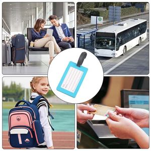 Custom Pvc Name Tag Portable Personal Use Adjustable <b>Suitcase</b> Luggage Label for Travel - Product Image 6