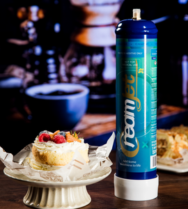 CreamJet Outils pour desserts à la crème fouettée personnalisés, cartouche de gaz pour crème CO2/N2, cylindre de gaz pour crème - Product Image 3