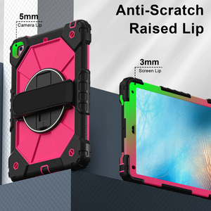 เคสกันกระแทกสำหรับเด็ก พร้อมขาตั้งหมุนได้ 360 องศา และสายสะพายไหล่ สำหรับ iPad 6/5 Gen Pro 9.7 2017 2018 OEM ODM - Product Image 4