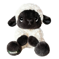 Jouet en peluche mouton personnalisé en usine, en coton PP super doux, haute qualité, fonction anti-stress, design anime, mignon, kawaii, brodé