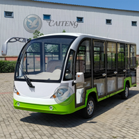 Caiteng Ev Shuttle Bus Mini Bus Électrique Personnalisable avec Sièges Neufs ou d'Occasion pour Transport de Passagers, Visites Touristiques, Voitures Classiques et Autocars de Luxe