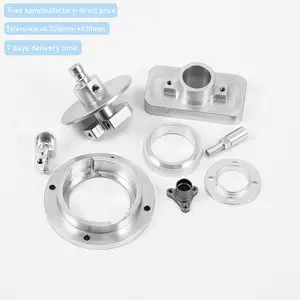 OEM ODM High Precision Metal CNC Milling Lathing Drilling Machining Manufacturer Custom CNC Parts Fabrication Services