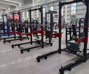 Máquina Comercial de Acero para Hip Thrust, Función 3D para Glúteos y Sentadillas, Equipo Duradero de Entrenamiento de Fuerza con Carga de Placas para Gimnasio - Product Image 2
