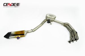 Scarico Moto in Lega di Titanio Modificato con Valvola Elettronica e Silenziatore per <span class=keywords><strong>Triumph</strong></span> <span class=keywords><strong>TIGER</strong></span> 1200 2022-2025 - Product Image 3