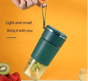 Nueva Licuadora Inalámbrica Mini para Smoothies, Mezcladora de Jugos de Frutas, Exprimidor Portátil, Exprimidor Eléctrico Recargable por USB, Vaso de Vidrio - Product Image 4