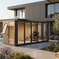 COCOVIA – Installation manuelle sans permis ni grue – Bureaux modulaires en aluminium pour jardin – Fournisseur de bâtiments modulaires industriels