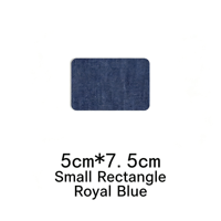 Patchs thermocollants en jean vendus à l'unité pour la réparation et la réparation de vêtements, patchs en tissu adhésifs multi-formes et multi-couleurs pour la réparation de jeans