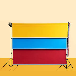 Système de fond de scène à 3 axes pour photographie, idéal pour studio <span class=keywords><strong>photo</strong></span>, tournages publicitaires et portraits d'enfants - Product Image 1