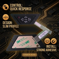 Produsen Cina, Saklar Tombol Tekan Membran Kustom, Saklar Keypad Membran Fleksibel OEM ODM Sampel Tersedia