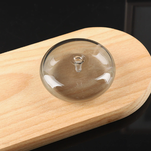 Suporte de Incenso de Vidro Moderno Minimalista com Bandeja de Madeira para Aromaterapia em Casa - Product Image 6