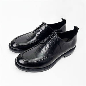 Chaussures de travail anti-fatigue imperméables avec structure durable, amorti souple, soutien de la voûte plantaire, en cuir pour hommes, usage quotidien - Product Image 1