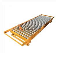 Capacité de charge de marque XYZLIFT 0.5 tonnes convoyeurs à rouleaux télécommandés Table d'ascenseur à ciseaux utilisée dans les marchandises de chargement de quai