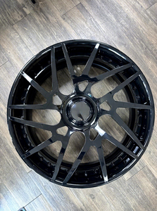 Usine de roues JW, jantes en alliage forgé 6061-T6 en 2 parties, 20/22/24/26 pouces, pour SUV, camion, voiture de tourisme, Chevrolet Charger <span class=keywords><strong>GT</strong></span>, BMW M5 - Product Image 1