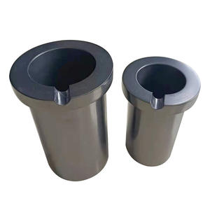 Faible Cendres 1.85g/cm3 Densité 3kg Chauffage Four À <span class=keywords><strong>Induction</strong></span> Graphite <span class=keywords><strong>Creuset</strong></span> Pot pour Or Fusion - Product Image 1