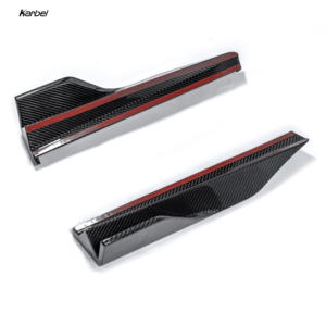 Jupes latérales Karbel style KB en fibre de carbone sèche pour <span class=keywords><strong>BMW</strong></span> <span class=keywords><strong>IX</strong></span> M60 <span class=keywords><strong>XDrive40</strong></span> 2021-2023 - Product Image 3