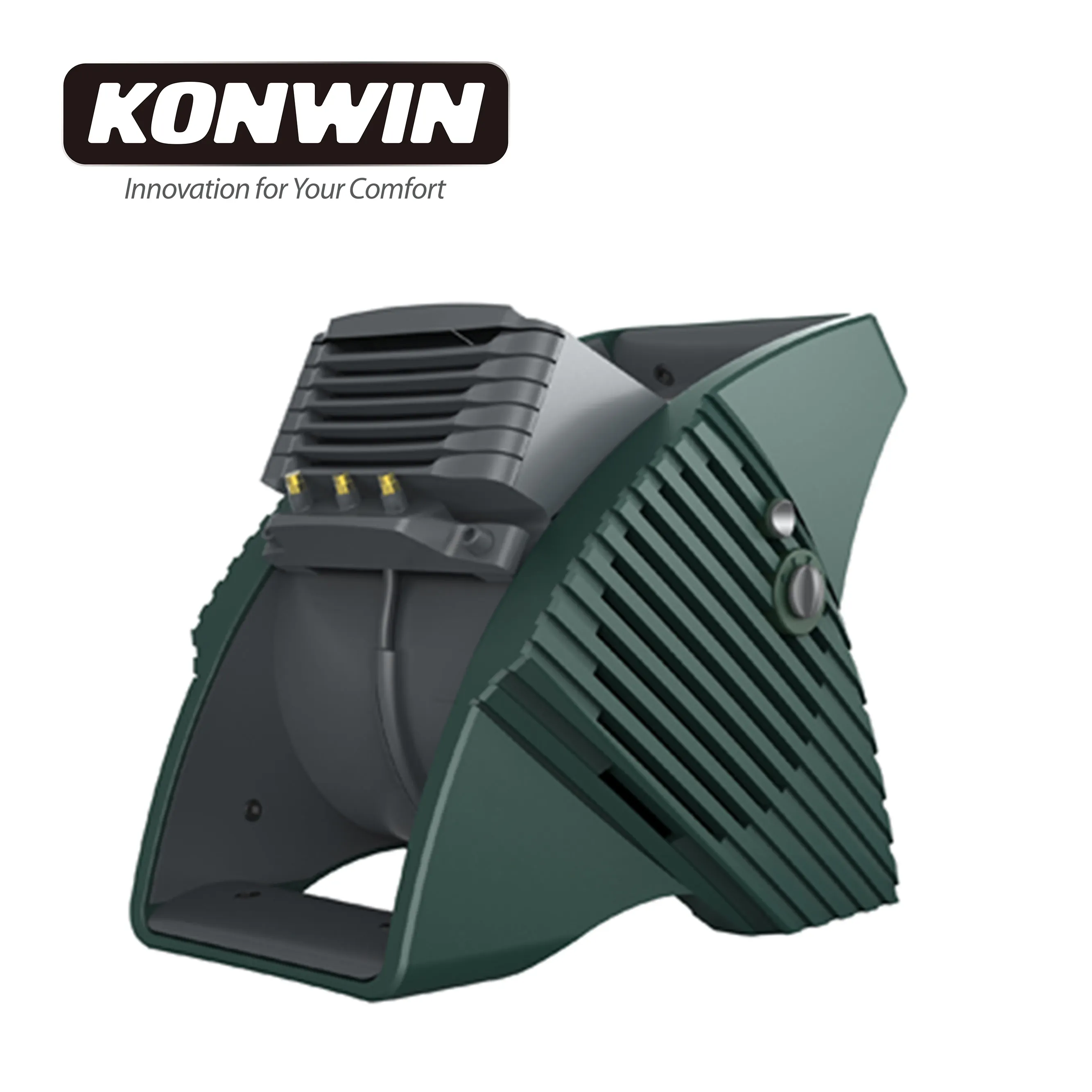 KONWIN Air Mover Utility Blower Fan for Water Damage Restoration Equipment Carpet Dryer Floor Blower Fan Home MAM-03