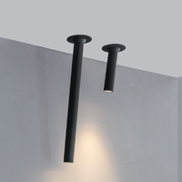 Éclairage intérieur de haute qualité, spot LED noir et blanc, décoration d'hôtel