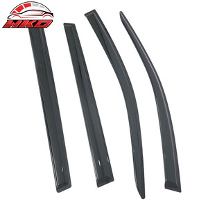 Viseras para ventanas Subaru Ascent 19-26, 4 piezas, acrílico ahumado, deflectores de lluvia y viento - Product Image 3