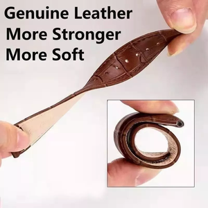 クォーツ時計バンドクラシック本革時計バンド16mm 19mm 20mm 22mmユニバーサル時計ストラップ用 - Product Image 5