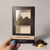Boîte d'emballage en carton blanc pliable 300g 350g 400g personnalisable avec logo pour barres protéinées, noix, chocolat, snacks – Présentoir d'emballage