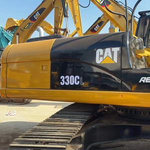 Excavatrice Caterpillar 330CL d'occasion, faible nombre d'heures de fonctionnement, peinture d'origine, état propre, force de creusement puissante, bien entretenue - Product Image 3