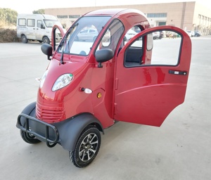 Auto Eléctrico Clásico de 4 Ruedas en Venta, Scooter Eléctrico de Cabina de Cuatro Ruedas Económico con Certificado para Adultos - Product Image 5