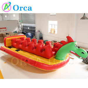 Deslizador de Barco Dragón acuático inflable de PVC, gran monstruo marino, barco de plátano inflable, Jetski, tubo remolcable, deportes acuáticos de mar - Product Image 4