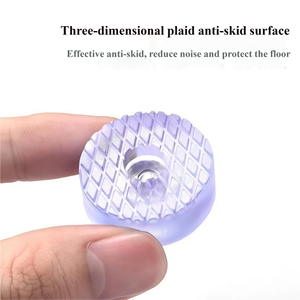 Patins de protection antidérapants multi-usages pour meubles, patins en caoutchouc pour augmenter la hauteur des pieds de table, de chaise, de canapé, de tabouret, clous pour pieds - Product Image 6