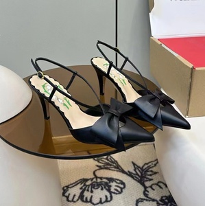 Sandalias de Tacón Alto de la Mejor Calidad, Sandalias de Lujo de Diseñador de Marca para Mujer, Sandalias de Tacón para Vestir en Verano - Product Image 3